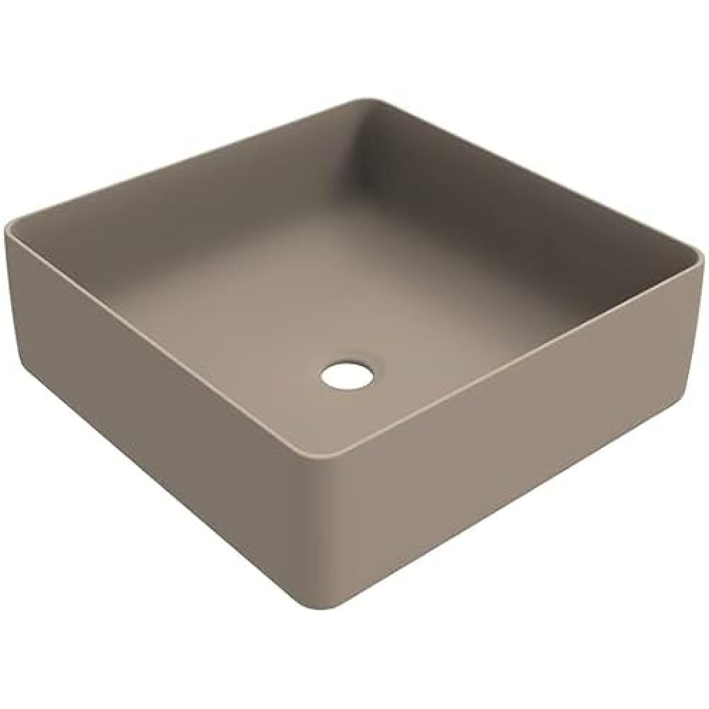 Vasque à poser 416x416 mm idéale pour rénover une salle de bain parentale