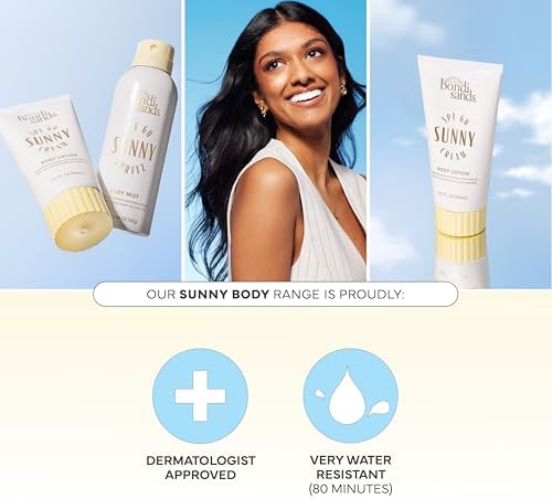 Bondi Sands Sunny Cream SPF 60 Body Lotion, 5.07 Fl Oz