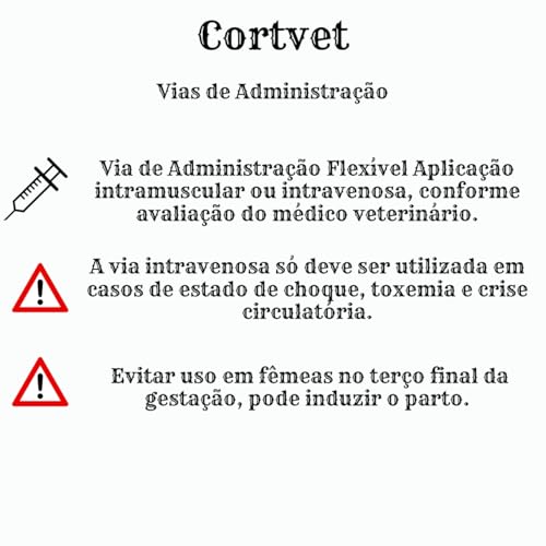 Cortvet 50ml Anti-inflamatório Dexametasona Dor Inflamação Edema Rápida Ação Equino Bovino Suíno Mar