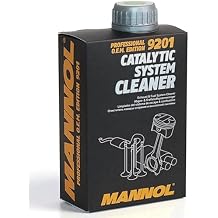 MANNOL Catalytic Converter Cleaner, MN9201, Professional Catalytic System Cleaner for All Gasoline Engines, Cleans Valves, Piston Rings, Exhaust System, and Fuel Injectors Without Disassembly