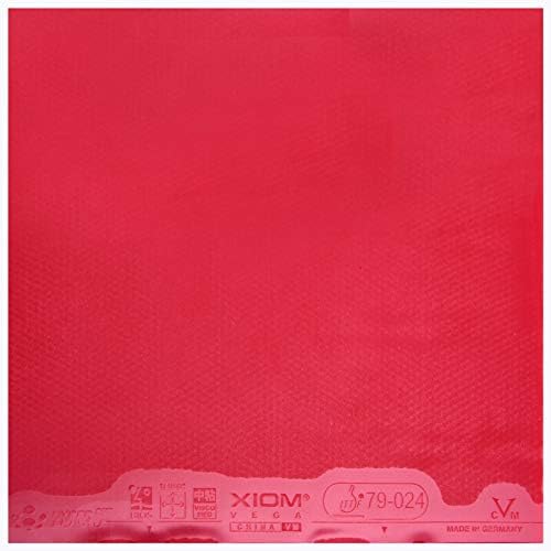 XIOM Vega China VM Blue 79-024 Pimples in Table Tennis Rubbe (red MAX)