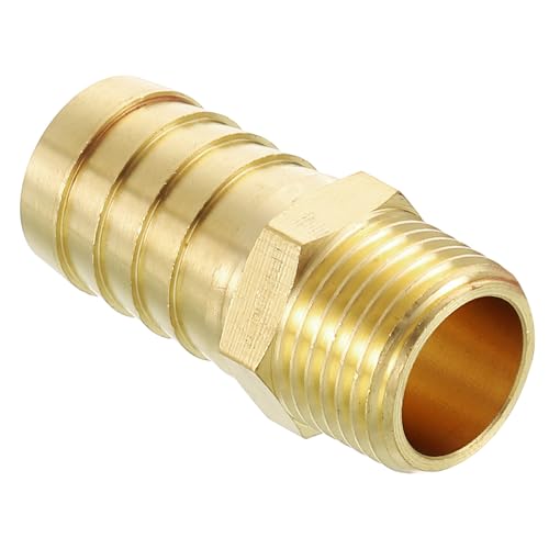 Kozelo Brass Hose Barbed Fittings Adapter Connector 3/4