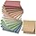 (16 Pack) Lined Sticky Notes 3x3 in Ruled Stickies Super Sticking Power Memo Pads Vintage Colors, Post on Windows Doors,Recyclable,Easy to Write on