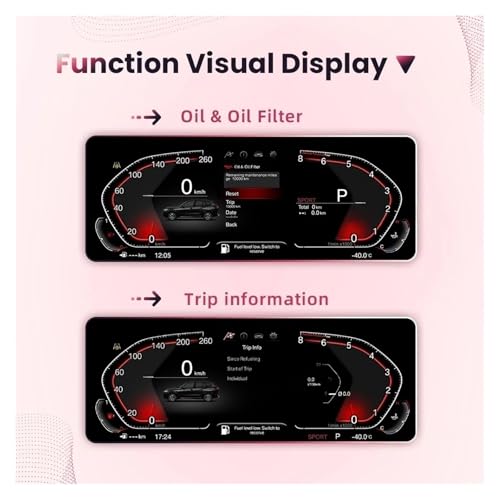 Panel de instrumentos desgastado solución BMW E60 LCD digital 3