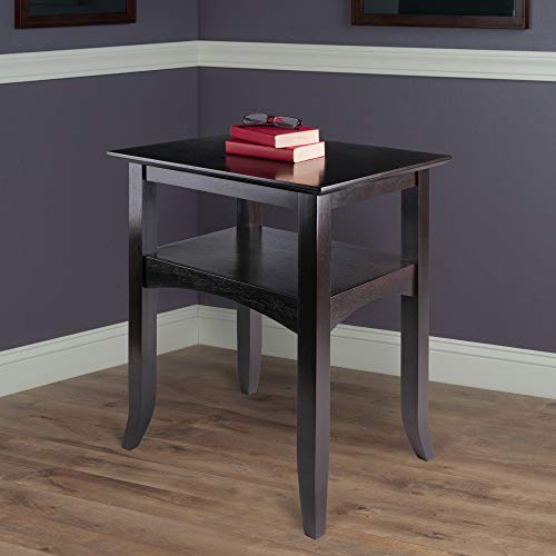 Winsome Camden End Table, Coffee, 17.32X22.44X25.98 #TOP1