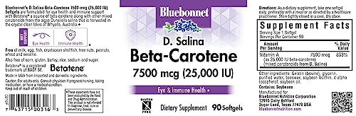 Bluebonnet Mixed Beta-Carotene 25000 Iu Soft Gels, Redish Brown, 90 Count #TOP1