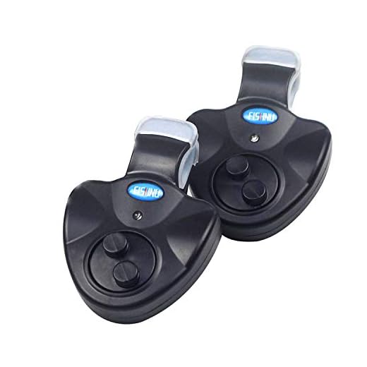 FISHNU Fishing Bite Alarms,Led Sound Fish Bite Indicators Fish Alarms,Esoteric Simplicity(Pack of 2)