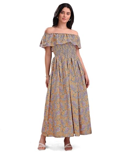 Image of PURVAJA Women's Cotton Dress(Floe-187-190)