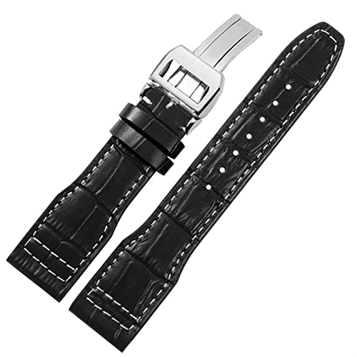 Bracelet montre cuir 22mm idéal pour porter votre IWC Big Pilot au bureau