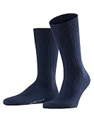 Calcetines de lana y cachemira marca FALKE de un solo color; sin dibujos, sin estampado, de la mejor calidad y adecuados para cualquier calzado; paquete de 1 par.