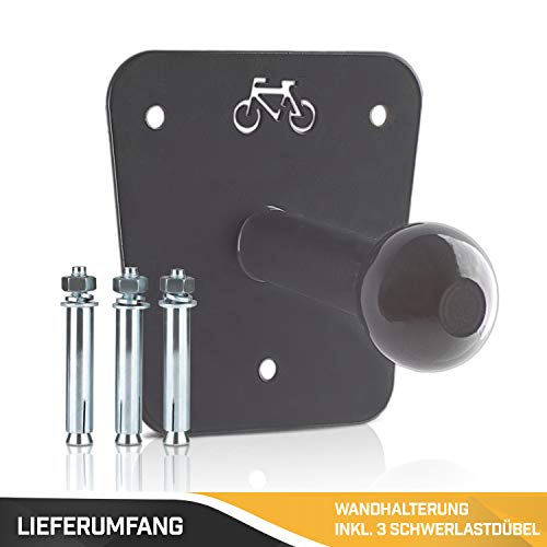 Wandhalterung - Fahrradträger Halterung inkl. Schrauben - passend für Anhängerkupplung von Thule Uebler UVM. Wandhalter
