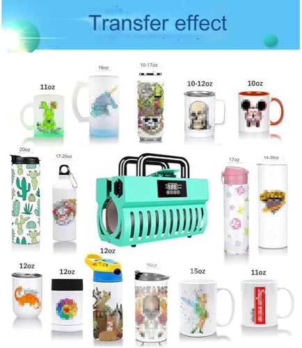 Máquina de termo presionado para tazas rectas 11-30oz miniatura 6