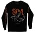 Sons Of Anarchy Charging Reaper Adult Long Sleeve T-Shirt L