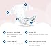 Amazon Brand - Mama Bear Plush Protection Diapers - Size 3, 40 Count, Hypoallergenic Premium Disposable Baby Diapers, White and Cloud Dreams