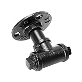 KONTONTY Mango De Hierro Forjado Estilo Americano Pomo Estilo Industrial Tirador De Armario Para Muebles Hogar