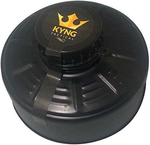 Kyng Tactical 40Mm Mask Filter- Emergency Preparedness, Industrial Use, Painting, Welding Prep, Halloween Mask, Upgraded Premium Black 40Mm Filter, Sealed - Made In 2023 #TOP2