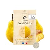 Qwetch SOLID DRINKS – 12 Pastilles d'hydratation avec Vitamines C & B – Boisson Sans S...