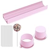 Cake Pop Mold Set Rund - Backformen Set mit 9 Zoll Backblech und Stäbchen für...