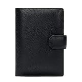 Bandolera uncharted Tarjetas de múltiples Funciones de los Hombres Cartera de Cuero de Grano Completo de Negocios de Cambio de los Hombres Masculino Moneda del Bolso de Embrague Billetera de Hombre