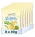 reis-fit Risbellis Apfel-Zimt 8x40g, fruchtig, knusprig, gesunder Reiswaffel-Snack für unterwegs