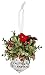 Kissing Krystal Acrylic Prism with Red Cardinal Hanging Ornament by Ganz,7 in W x 6 in H