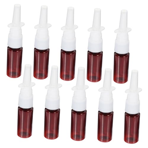 GALPADA 10 Botellas De Para El Tratamiento Del Resfriado Rociador De Agua Nebulizada Botella Vacía Para Viajes Botella Para Nariz Tapada Rociador De Niebla Fina Botellas