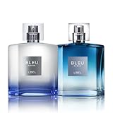 L'BEL - Set Fragancias Bleu Glacial y Bleu Acqua, Duo de Perfumes Masculinos Frescos y Energéticos, Aromas...