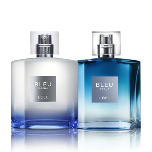 Opiniones de Bvlgari Extreme que Puedes Comprar On-line. 43 L'BEL - Set Fragancias Bleu Glacial y Bleu Acqua, Duo de Perfumes Masculinos Frescos y Energéticos, Aromas Herbal-Aromático y Acuático de Larga Duración, Perfumes para Hombre...