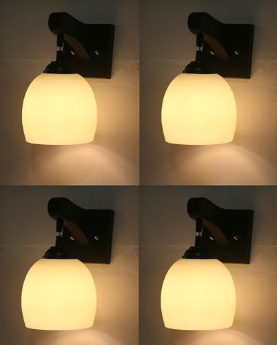 Image of Modern Decorative Designer Wall Light Industries for Living Room, Bedroom, Bedside, and Decorative Lighting Indoor Use, Bulb Not Included (KADDUM, 4)