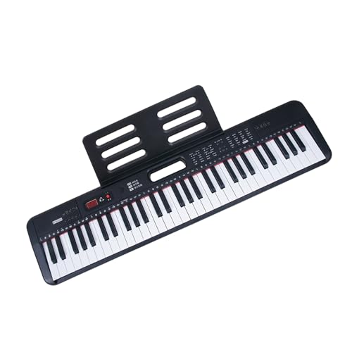 PEIXEN Électronique Clavier Piano Clavier Électronique Portable Clavier Électronique Numérique Portable 61 Touches pour Débutants - Les Beatles, Paul McCartney, John Lennon, RIngo Starr, George Harrison PEIXEN Électronique Clavier Piano Clavier Électronique Portable Clavier Électronique Numérique Portable 61 Touches pour Débutants – Image 4