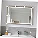 DIYEAH 14pcs Led Makeup Mirror Light Bulbs Mirror Lights for Vanity Dimmable Lamp Adhesive Paste No Tools Needed