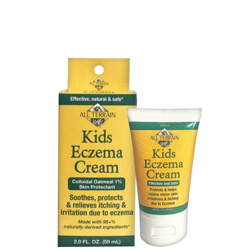 All Terrain Natural Kids Eczema Regimen 3Pc, Soothing Liquid Soap, Relief Cream, And Soap Bar, Safe & Effective Eczema Relief #TOP1