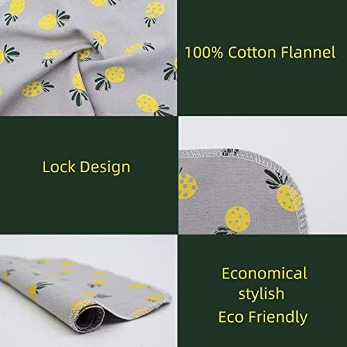Paperless Towels Roll Washable Cotton Cloth, Reusable Paper Towels - 25 Pack with Durable Cardboard Roll - 10" X 10" Zero Waste Reusable Napkins Eco Friendly Paperless Paper Towels