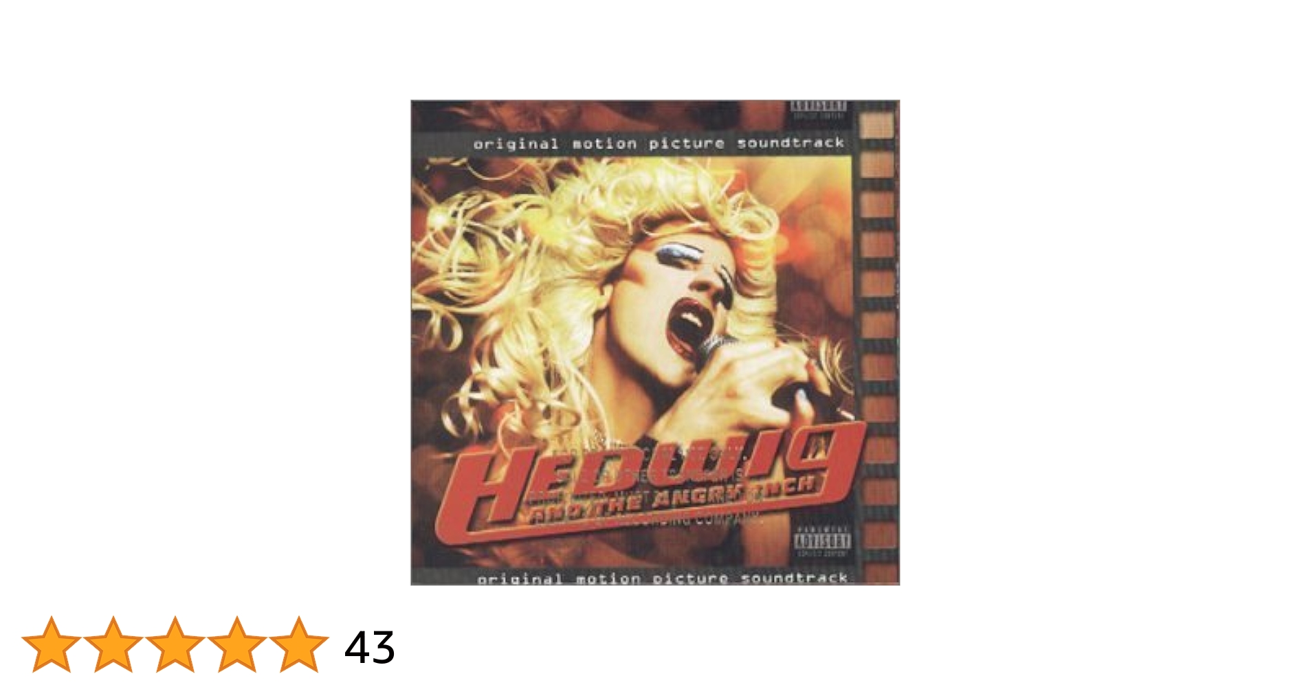 廃盤 帯付き CD ヘドウィグ・アンド・アングリーインチ ライヴ・アルバム ヘドウィグ・アンド・アングリーインチ/オリジナル
