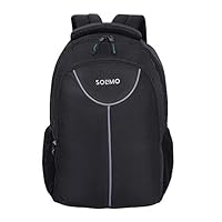 Amazon Brand – Solimo Laptop Backpack for 15.6-inch Laptops (27 litres, Black)