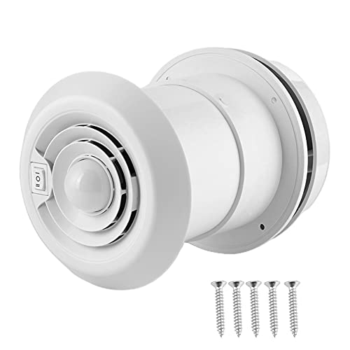 Aramox Ventilador RV de 12 V 4000R/min LED Rejilla de Ventilación de Techo de Aire Extractor de Techo de Techo de Caravana para Autocaravanas, Autocaravanas, Remolques de Viaje,
