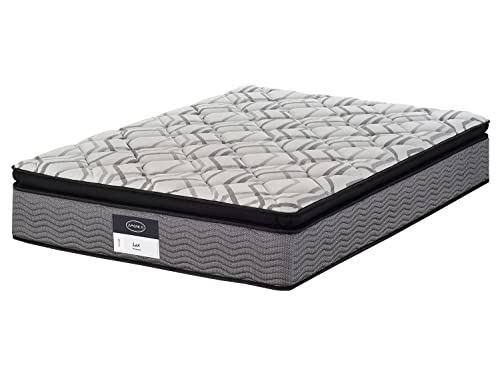 King Size, Home Colchones America | Colchon King Size | Modelo Lux | Confort Medio | Resortes Infiniti, Colchoneta Euro Pillow Top, Tecnología Perfecta Side (No es Necesario...