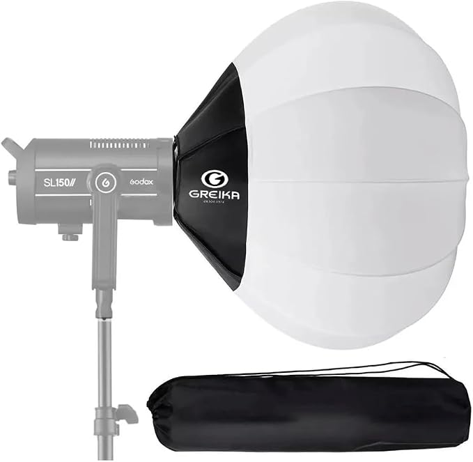 Softbox Globo Greika LBS65 Balão Chines 65cm Montagem Bowens - imagem principal