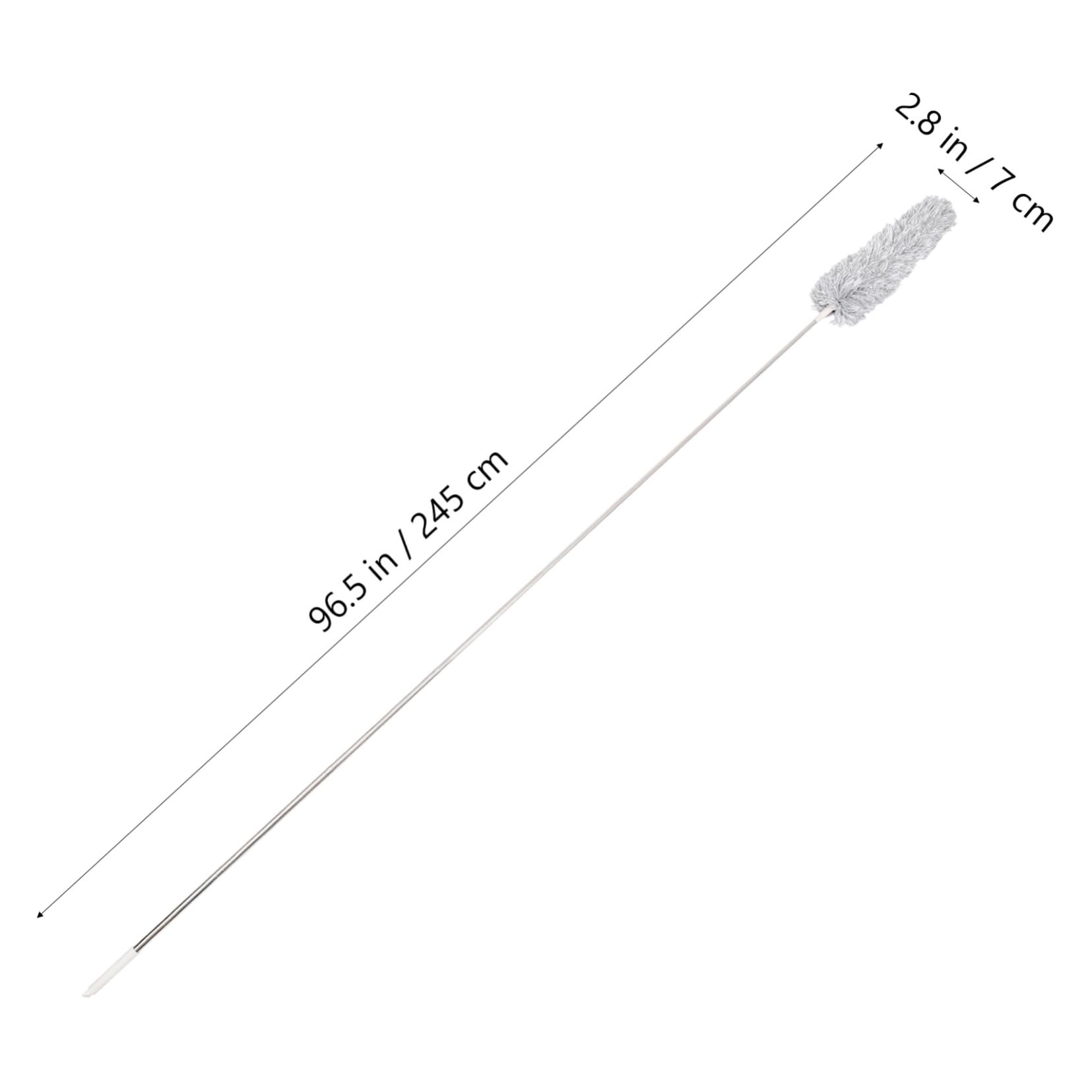 UTHCLO 1 Set Extension Pole Rod Duster for Ceiling Fans Spider Webs and Dust Cleaning