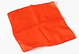 100% seda Pañuelo de Seda 18 \'\'(45 x 45 cm) Naranja