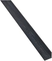 National Hardware N215-459 1-1/4 x 48 Inch Solid Steel Angle Bar - Hot-Rolled Plain Steel ASTM A36 for Welding & Construction