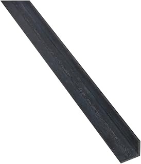 National Hardware N215-459 1-1/4 x 48 Inch Solid Steel Angle Bar - Hot-Rolled Plain Steel ASTM A36 for Welding & Construction