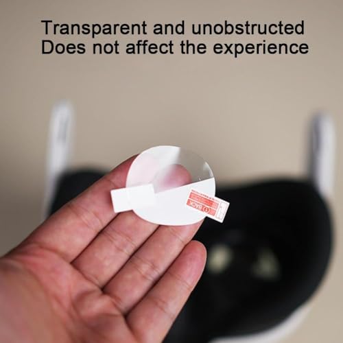 2Pcs Transparent Vr Lens Film for Quest 3,vr Lens Cover Protector,for Anti-Scratch Lens Cover,for Quest 3 Replacement Film,for PC Virtual Reality Headsets