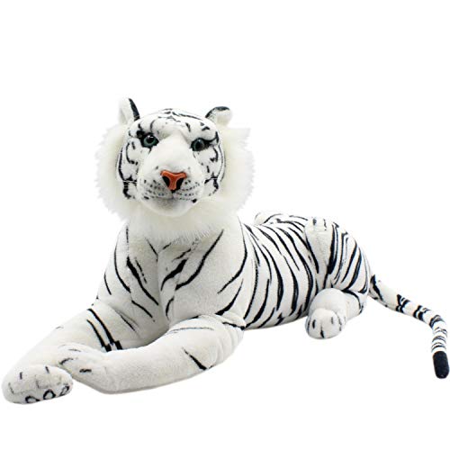 Tagln Large Stuffed Animals Tiger Toys Giant Plush Big (White, 18 Inch) #TOP1