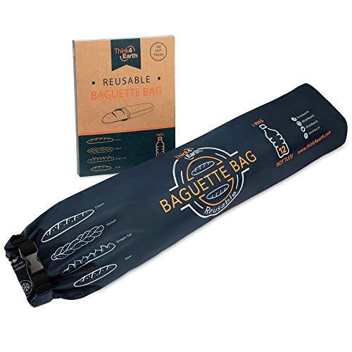 Reusable Baguette Bag - Premium and Unique, Made from Recycled Plastic Bottles
