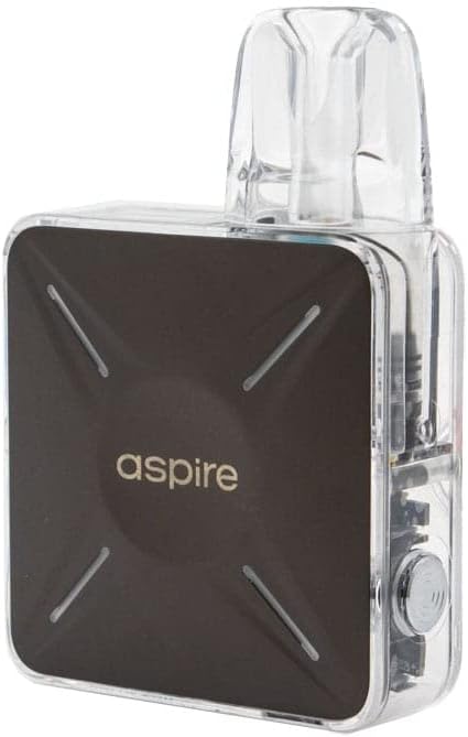 aspireCyber X Kit: Futuristic Design, Advanced Technology and Exceptional Vaping Experience for Every Enthusiast, 2mL Capacity E Cigarettes Vape (Gun Metal) No Nicotine
