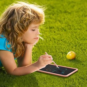 bravokids Kids Toys LCD Writing Tablet, 10 Inch Drawing Tablet Doodle Board, Writing Board Drawing Board, Toddler Toys for 3 4 5 6 7 8 Years Old Girls Boys (Pink) 9 41CytFV9C6L. AC
