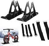Schneescooter, Schneeski-Set für Laufräder, Winter-Schneeschlitten-Zubehör...