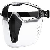 NoCry Safety Face Shield Mask for Work with Premium Anti Fog and Anti Scratch Technology — Durable...
