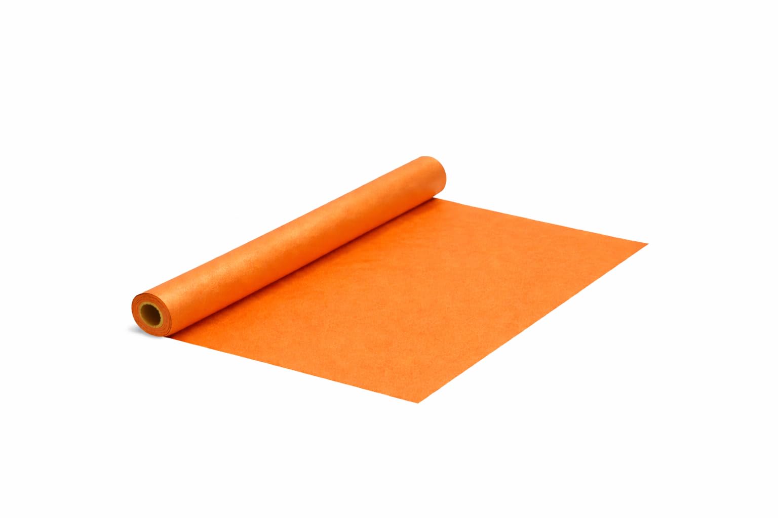 e-lite® Banqueting Paper Table Cover Roll 25m x 1.16m | Disposable Tablecloth Roll for Parties, Catering, Weddings & Events (Orange)